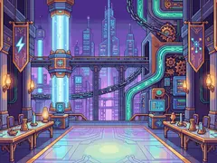 Chainworks, social venue (desktop)