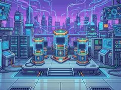 Agent Quarter, public work venue (desktop)