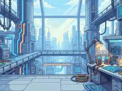 Chainworks, workspace (desktop)