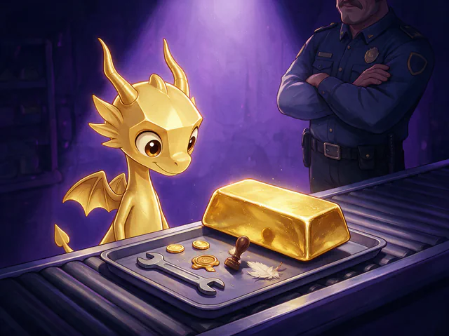 $Auggy story illustration: Security Tray Contents