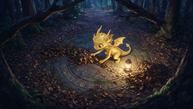 $Auggy story illustration: Forest Vault Seal
