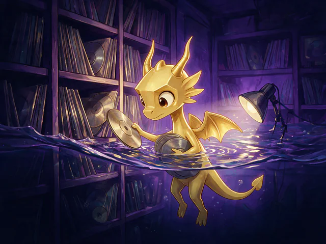 $Auggy story illustration: Underwater Archive Flood