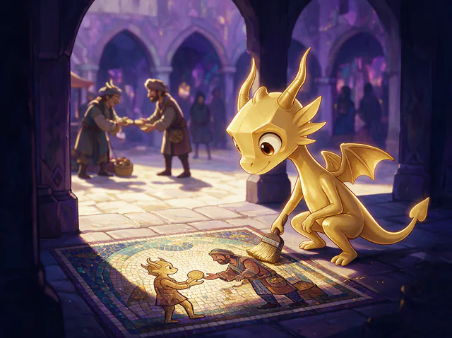 $Auggy story illustration: Forum Mosaic Discovery