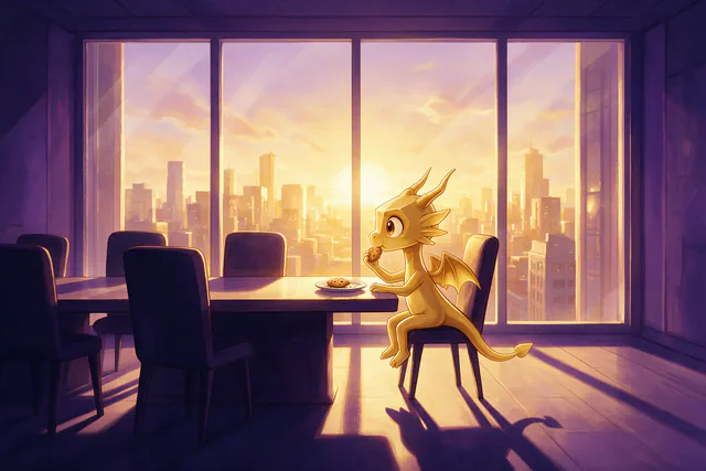 $Auggy story illustration: Boardroom Empty After