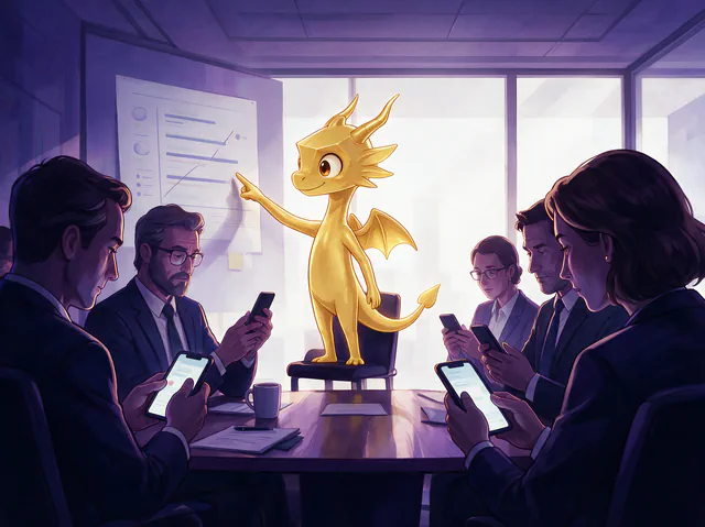 $Auggy story illustration: Boardroom Point