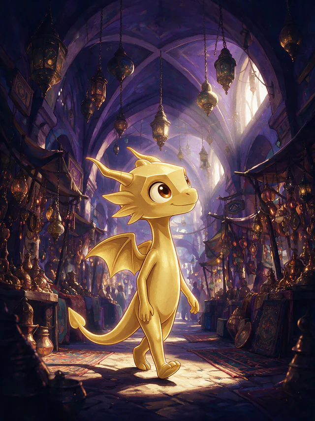 $Auggy story illustration: Istanbul Covered Market