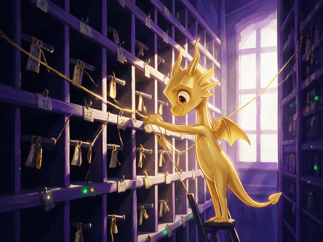 $Auggy story illustration: Reserve Cord Tie