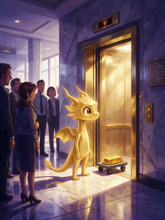 $Auggy story illustration: Elevator Lobby Wide